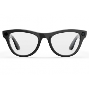 Смарт очила Ray-Ban Meta Skyler Gen1, Smart Glasses with AI, Size 52-20, 2F Clear / Cerulean Blue Lense, Shiny Black Смарт очила Ray-Ban Meta Skyler Gen1, Smart Glasses with AI, Size 52-20, 2F Clear / Cerulean Blue Lense, Shiny Black