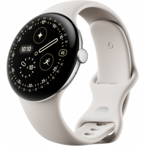 Смарт часовник Google Pixel Watch 4, 45mm, Wi-Fi, Porcelain