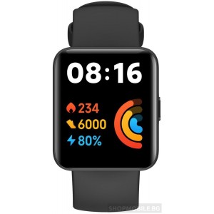 Смарт часовник Xiaomi Redmi Watch 2 Lite, 41mm, Черен Смарт часовник Xiaomi Redmi Watch 2 Lite, 41mm, Черен