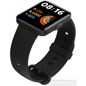 Смарт часовник Xiaomi Redmi Watch 2 Lite, 41mm, Черен Смарт часовник Xiaomi Redmi Watch 2 Lite, 41mm, Черен