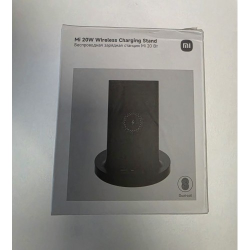 Стойка с безжично зареждане Xiaomi Mi 20W Wireless Charging Stand, Съвместима с Apple, Samsung, Xiaomi, Отваряна, Нова Стойка с безжично зареждане Xiaomi Mi 20W Wireless Charging Stand, Съвместима с Apple, Samsung, Xiaomi, Отваряна, Нова