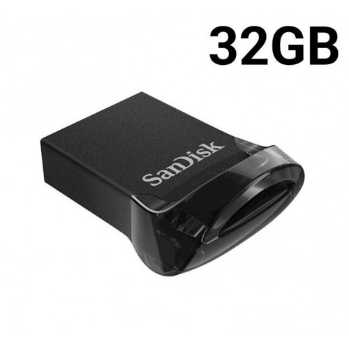 Супер малка флашка SanDisk pendrive 32GB USB 3.1 Ultra Fit, Скорост на четене 130 MB/s